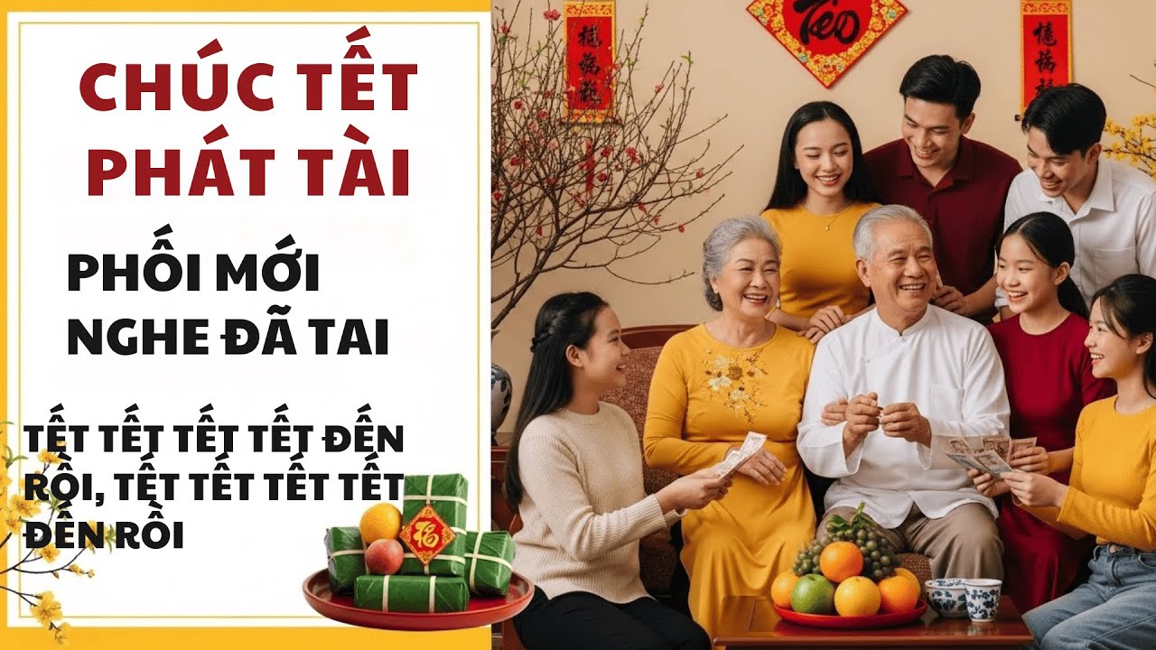 CHÚC TẾT PHÁT TÀI - Tết Tết Đến Rồi - Tết Đến Trong Tim Mọi Người - VivuFood Music