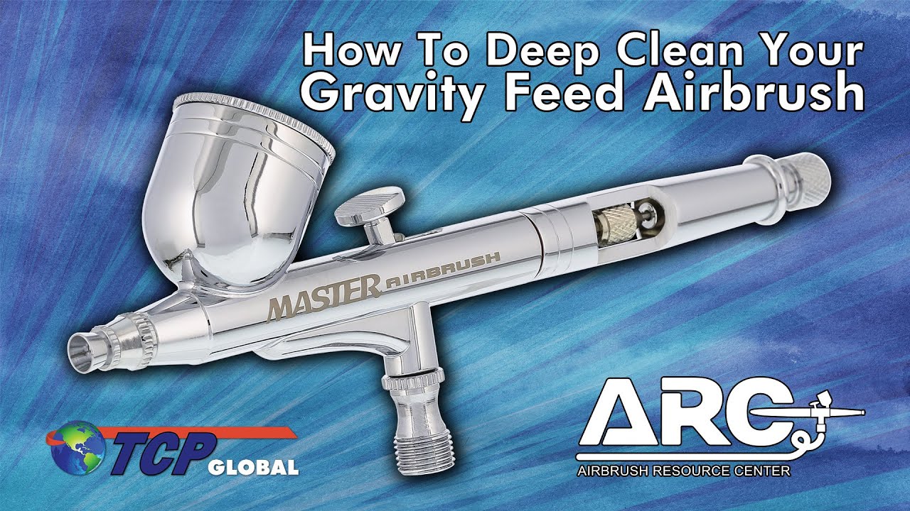 How To Deep Clean Your Gravity Feed Airbrush