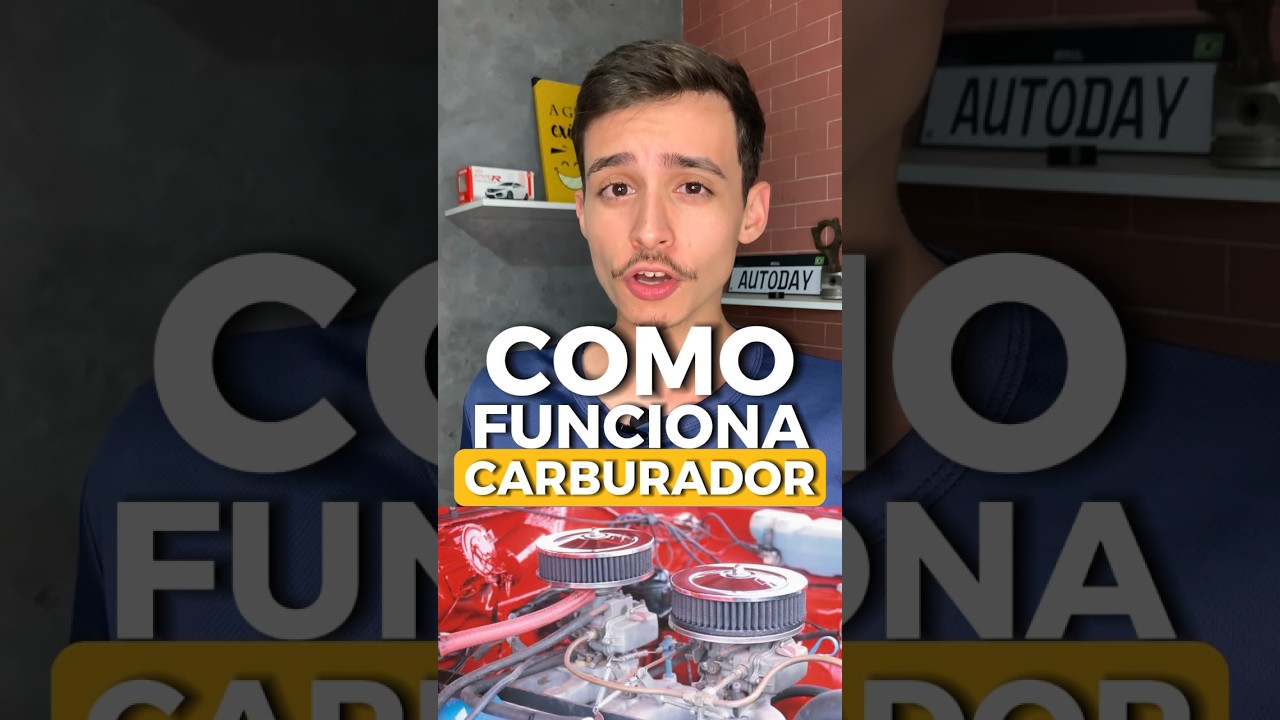 COMO FUNCIONA UM CARBURADOR ⛽️ #carburador #motor