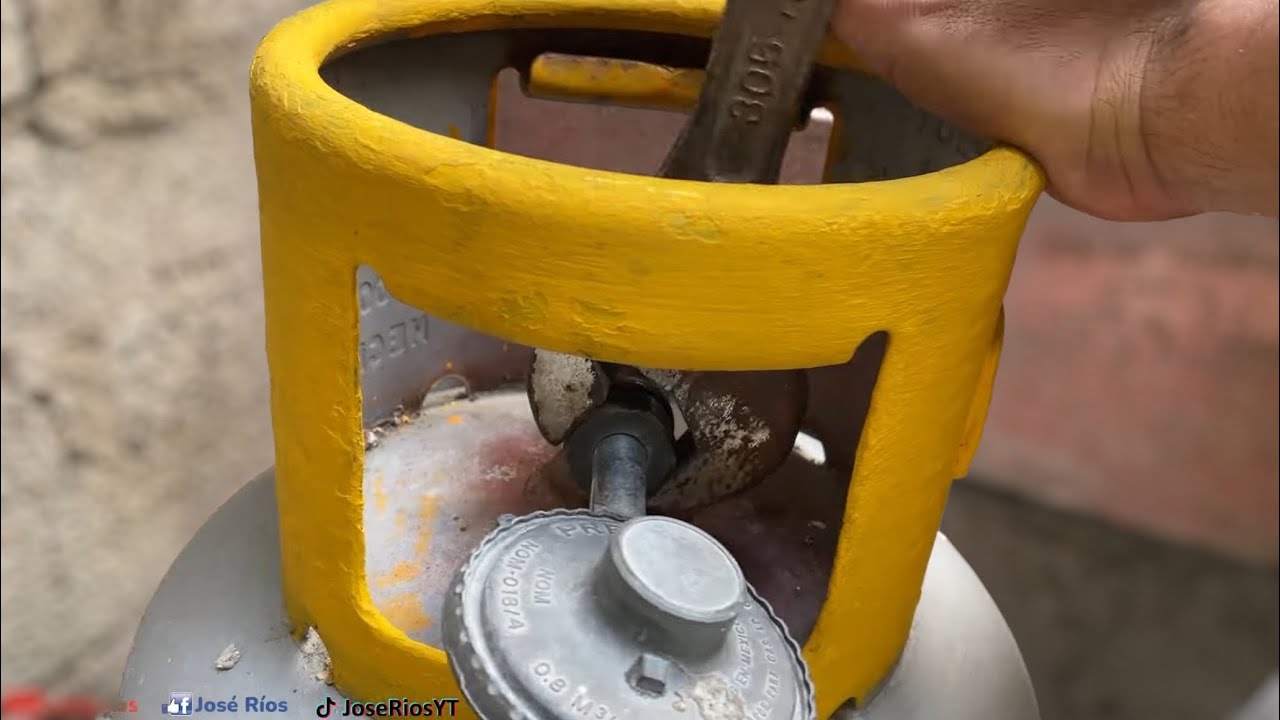 Como Cambiar un Tanque de Gas.