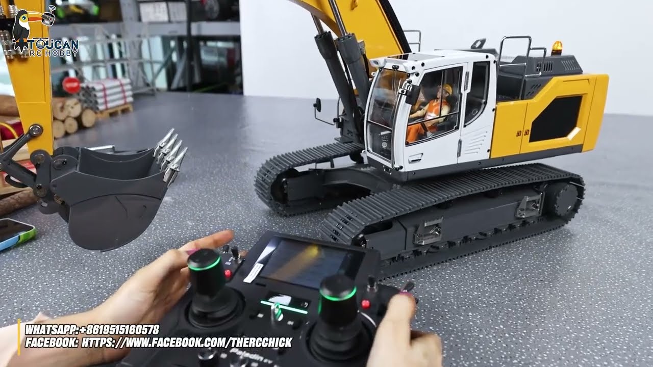 Is it the BEST Beginner 1/14 Scale HYDRAULIC Excavator??  XDRC 945 with 5ch Valve REVIEW!