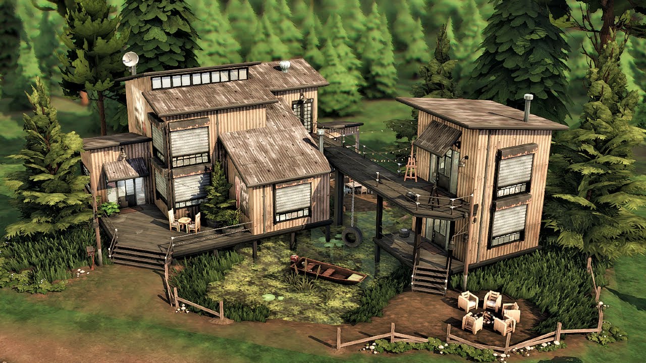 The Sims 4 Stop Motion Werewolves Family Home
