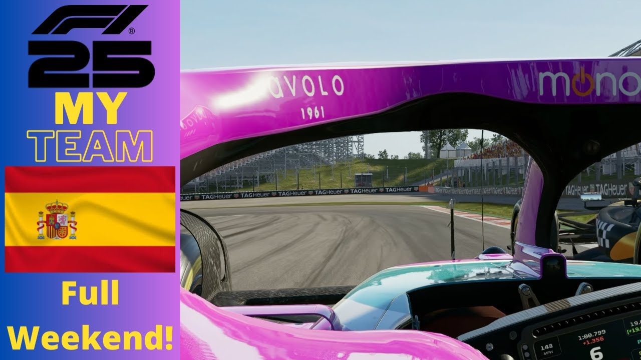 F1 25 My Team!: S3EP08: Spain - Full Weekend!
