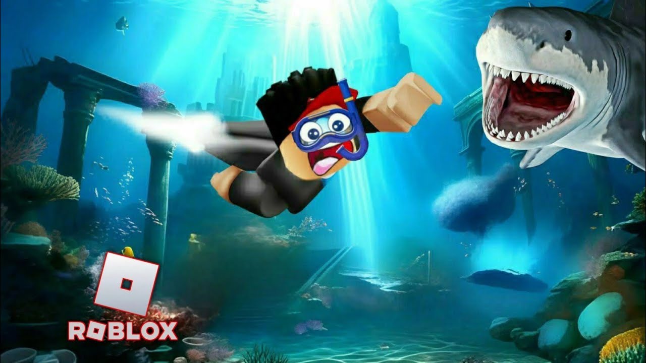 Jumping From Heaven To Atlantics In Roblox!!