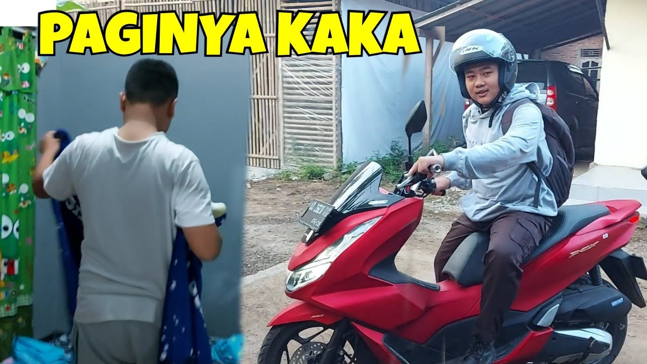 AKTIFITAS KAKA DARI BANGUN SAMPAI BERANGKAT SEKOLAH