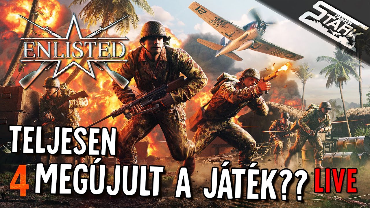 Enlisted - 4.Rész (Teljesen MEGÚJULT a Játék? Tech Tree Rendszer?) - Stark LIVE