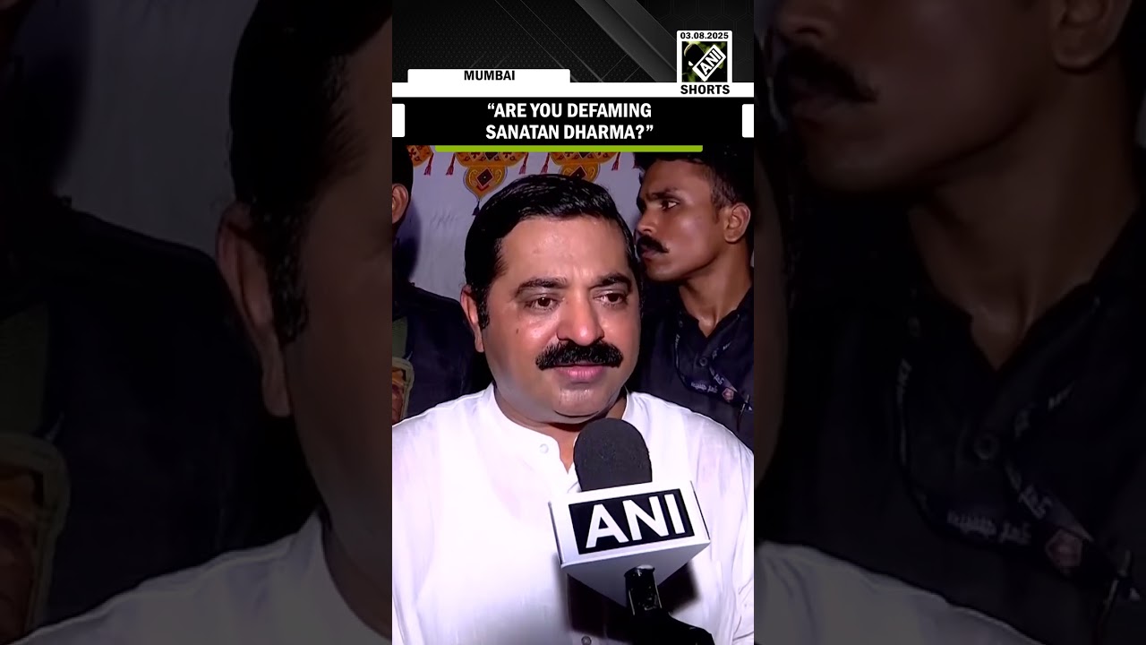 &ldquo;Based on incomplete study&rdquo; BJP leader Ram Kadam slams Jitendra Awhad over &lsquo;Anti-Sanatana&rsquo; remarks