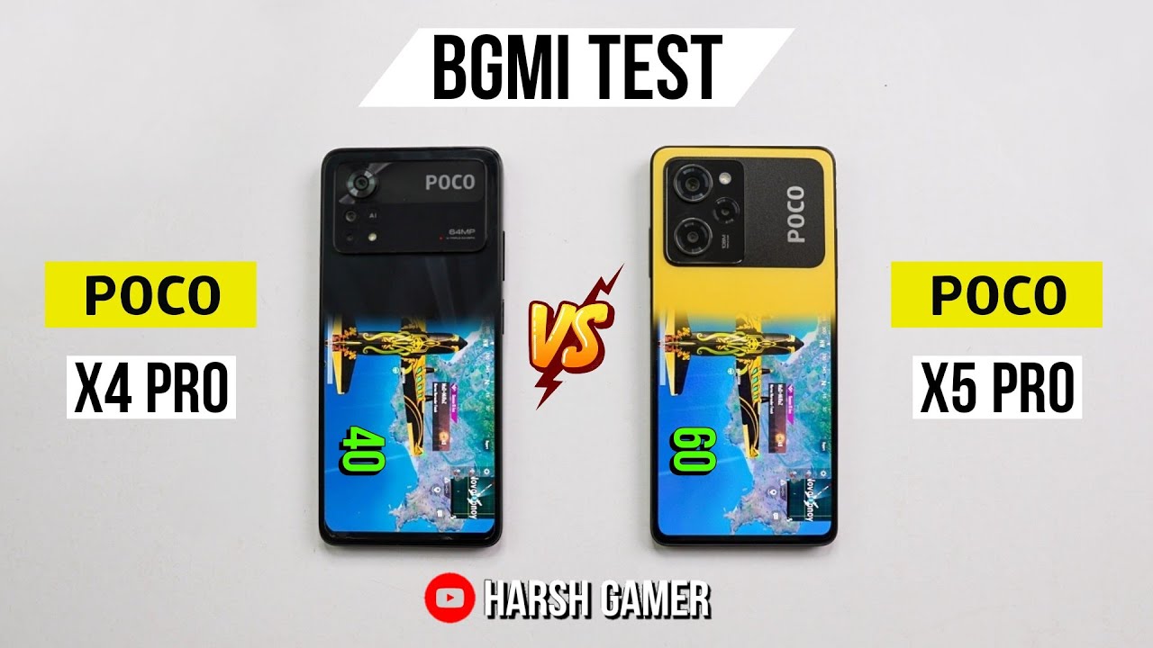 Poco X5 Pro vs Poco X4 Pro Pubg Test, Heating and Battery Test 🔥