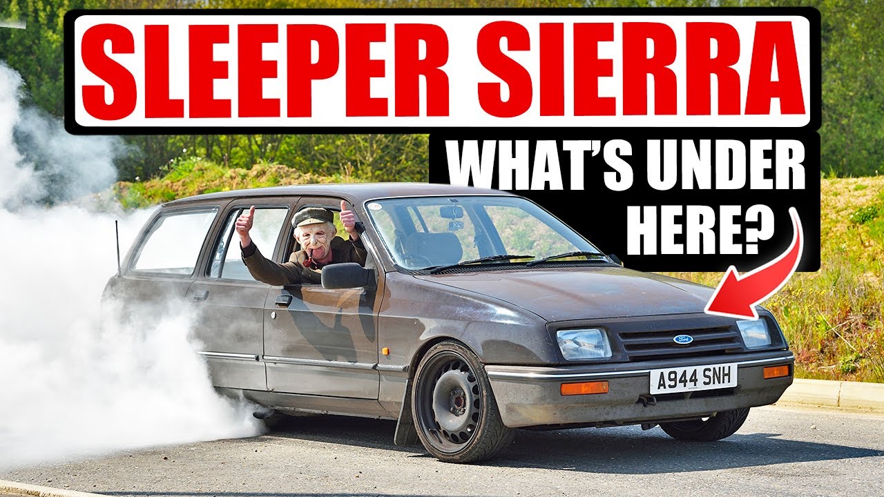 🔥 SLEEPER Ford Sierra DRAG CAR with HUGE COSWORTH Power!🔥