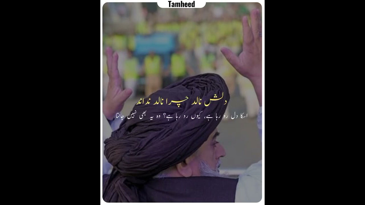 Allama Iqbal poetry #tamheed #allamakhadim