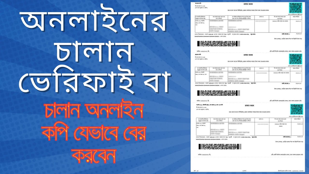 Rules for checking online challan verification. Online Treasury Chalan Verify