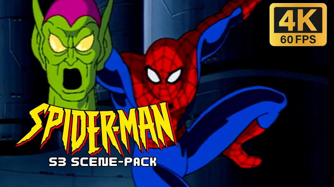 Spider-Man The Animated Series Scene-Pack (Season 3) #scenepackforedit #spiderman1994 #marvel