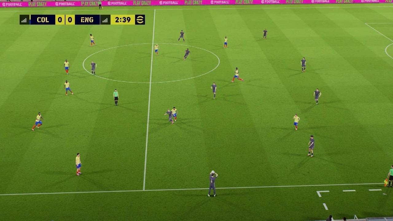 Colombia surrender to England as they should PES 26 challenge