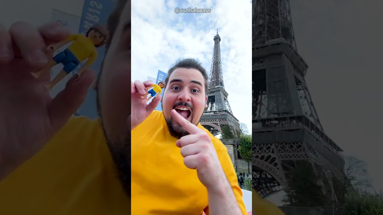 Viagem pra PARIS: Torre Eiffel e Disney! | @CUNHALUCASS