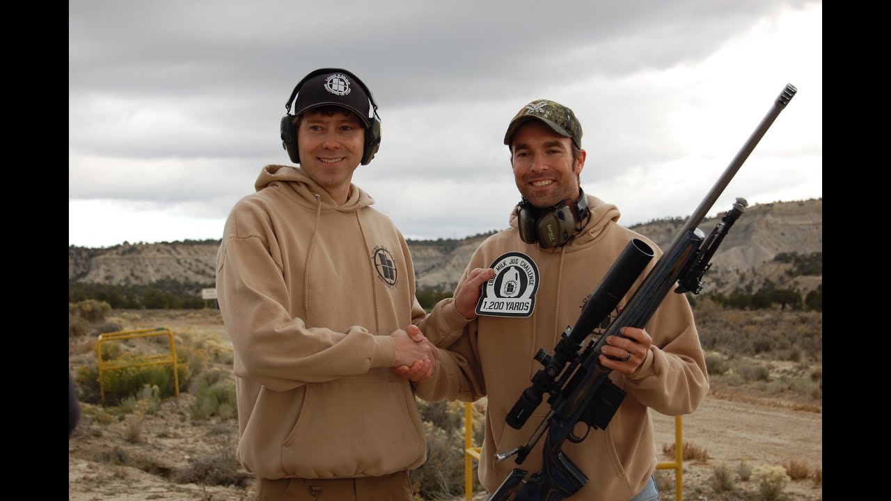 260 Rem vs Milk Jug at 1200 Yards - LRSU Milk Jug Challenge Daniel Priest #2