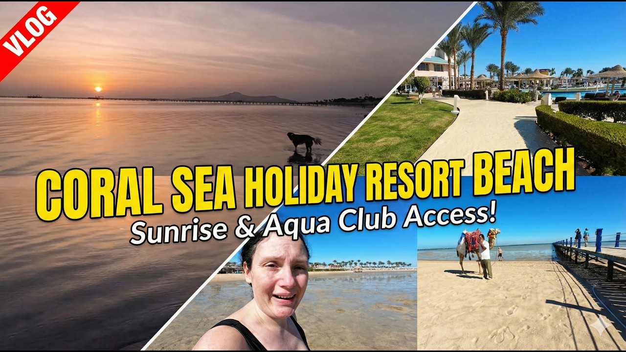 Stunning Sunrise & Beach Day: Coral Sea Holiday Resort