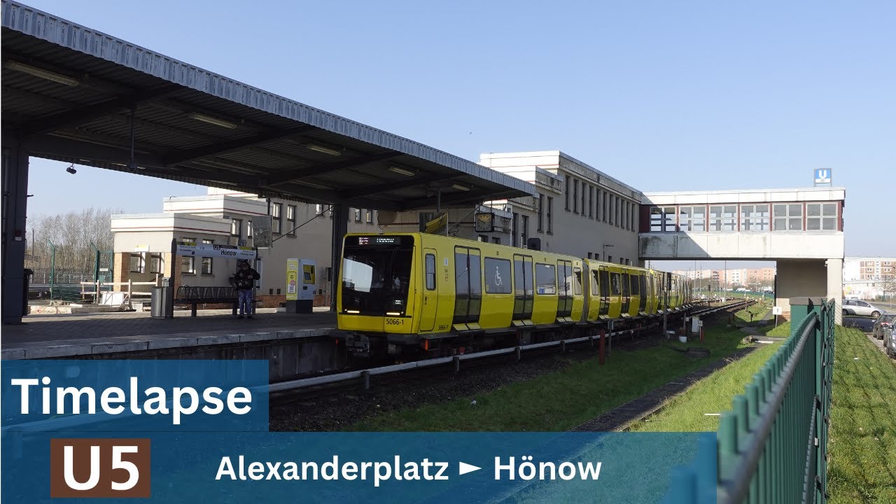 Von Mitte an den Stadtrand. Ab auf die U5 | timelapse cab ride #pov #cabride