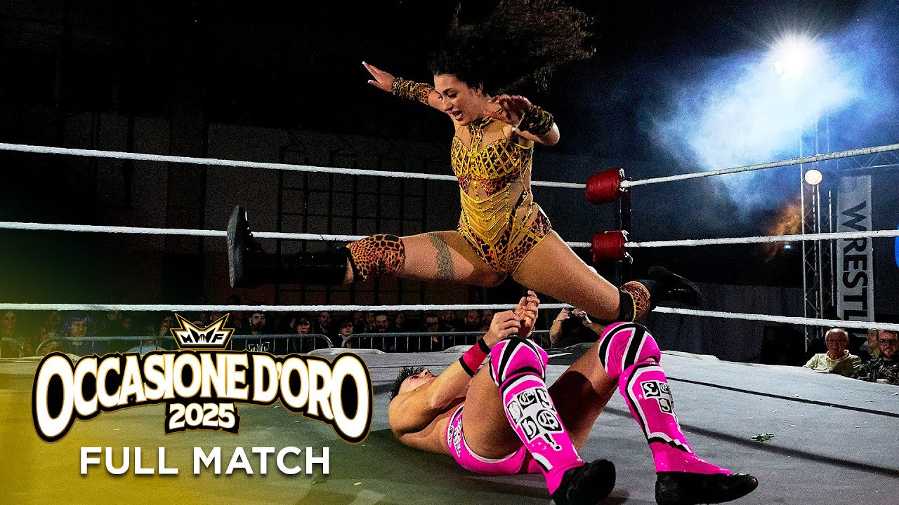 MWF Occasione D'Oro 2025 | Jaguar Julie vs Matt Disaster | FULL WRESTLING MATCH