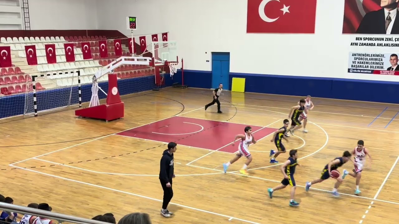 U14B ligi Gölcük Yıldızları-GLR Sportif A.Ş.(2.Çeyrek)