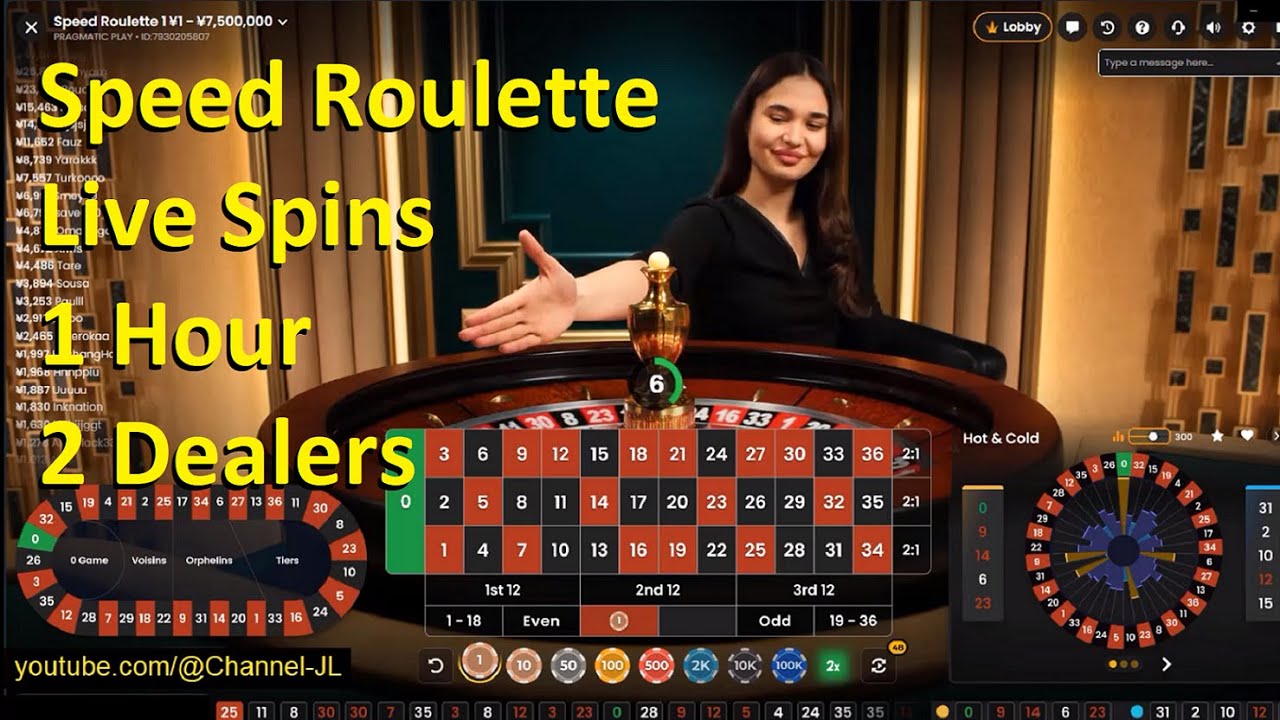 Speed Roulette Live Spins 1 Hour 2 Dealers Pragmatic Play 2025-03-31