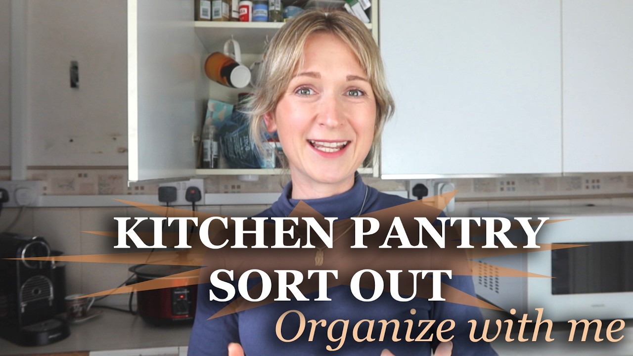 KITCHEN DECLUTTER & PANTRY SORT OUT | CUPBOARD ORGANIZATION | ALINA GHOST