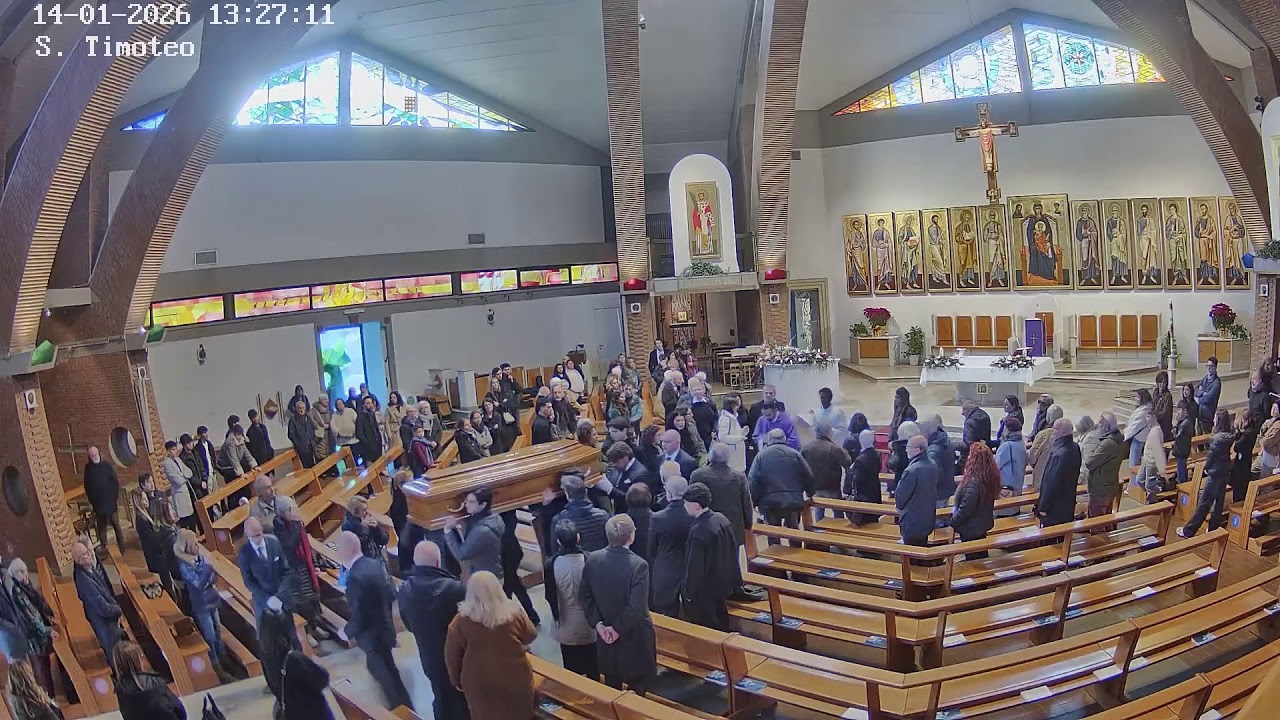 14/ 1/ 26 -  S. Timoteo   -  S. Timoteo Funerale Fiorella Scarchilli