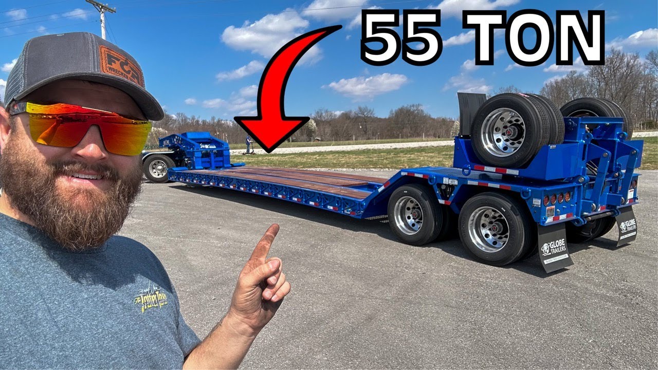 Наш новый большегрузный прицеп &mdash; просто ЗВЕРЬ! За работу!