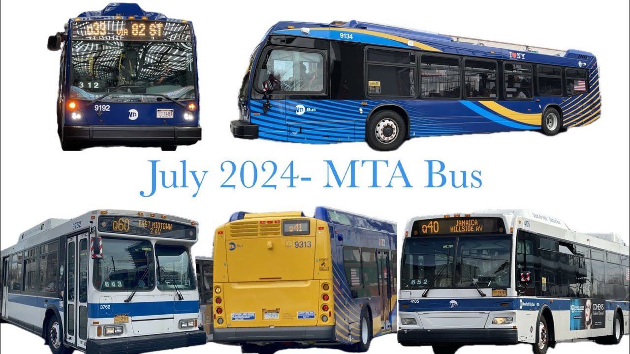 July 2024: Transit News Update (MTA Bus- Fleet Status)