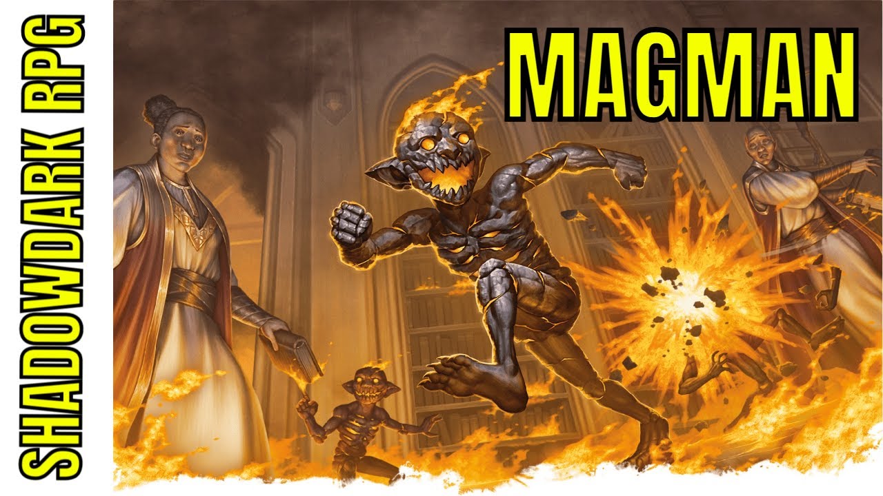 BUILDING SHADOWDARK MAGMAN MONSTER STAT-BLOCK 🔴#4k LIVE