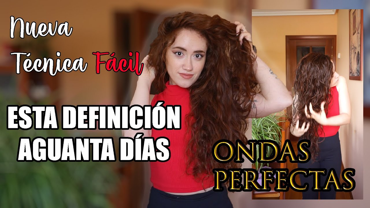 Rizos y Ondas que DURAN MÁS 😍 | Técnica para que la Definición no caiga | MÉTODO CURLY Fácil