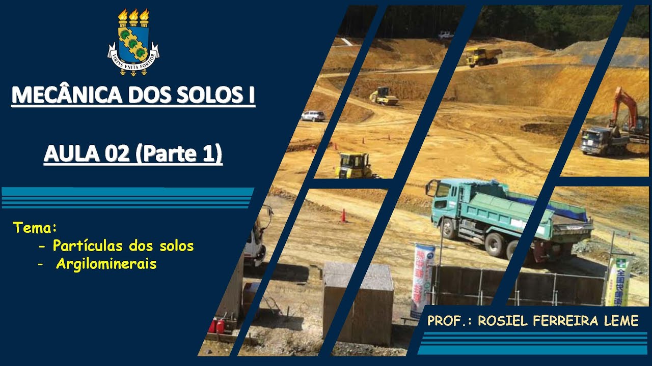 AULA 02 (PARTE 1)  - PARTÍCULAS DO SOLO