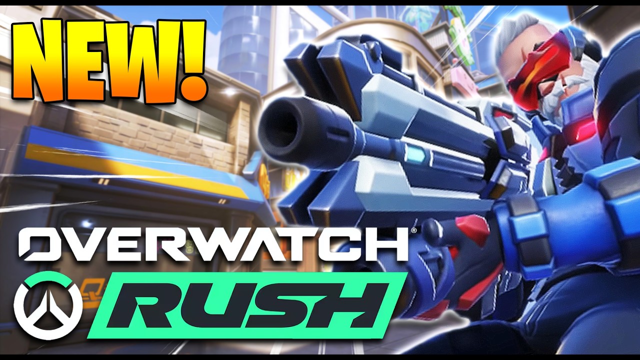 EARLY GAMEPLAY OF *OVERWATCH RUSH* MASSIVE SHATTER!
