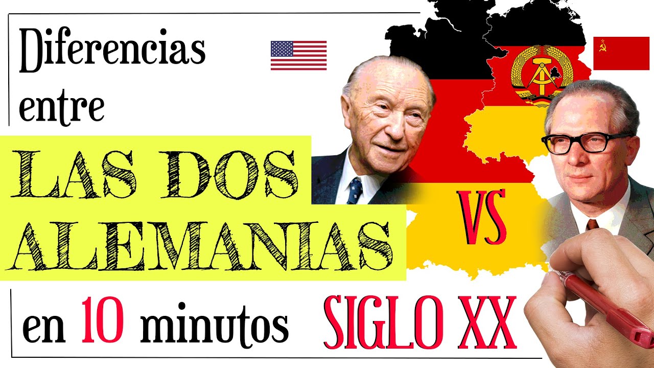 Historia de ALEMANIA: ¿Qué tan diferentes fueron las dos Alemanias? | RFA vs RDA