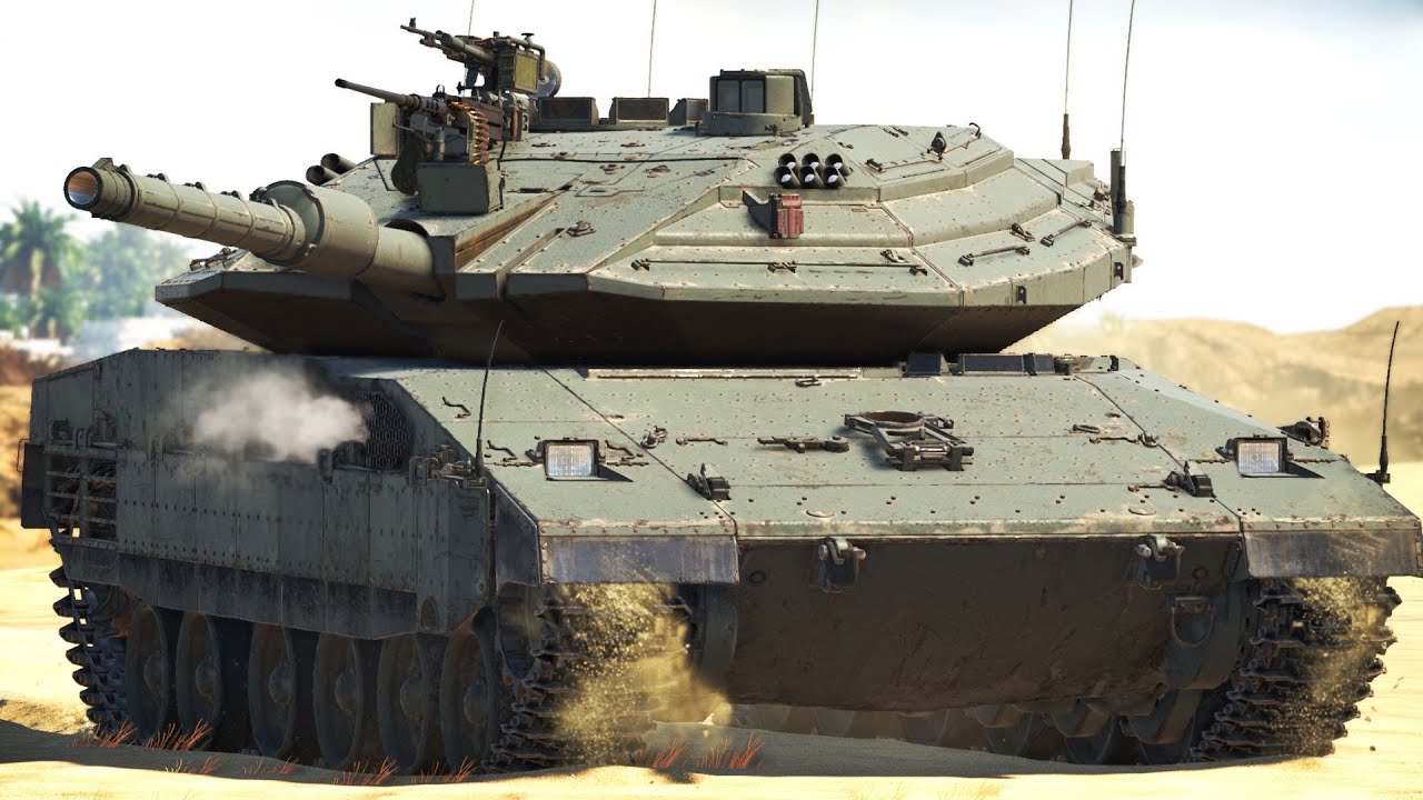 Merkava Mk.4B Main Battle Tank Gameplay || War Thunder