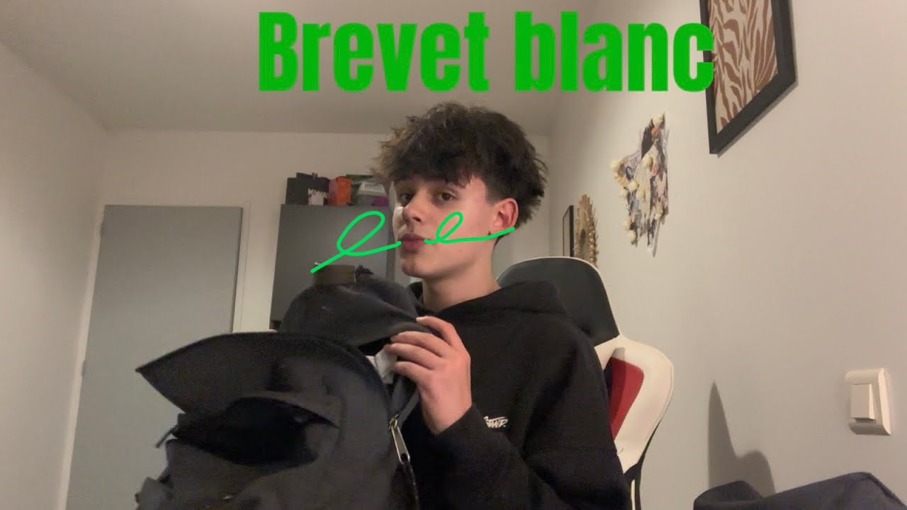 On se prépare pour le brevet blanc ? (liste de tous ceux qu’il faut)