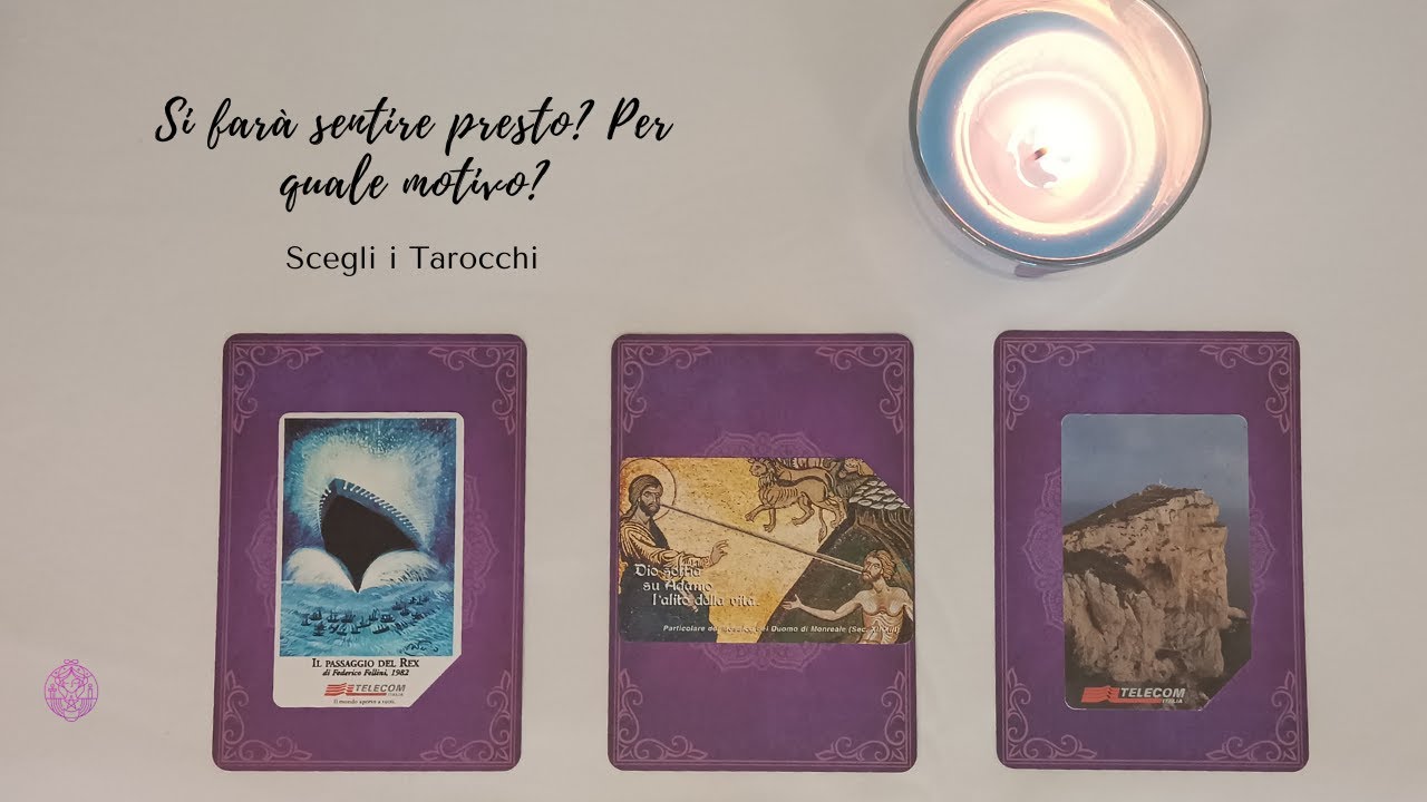 ❤🌻 Si farà sentire presto? Per quale motivo?🔮 Scegli i tarocchi