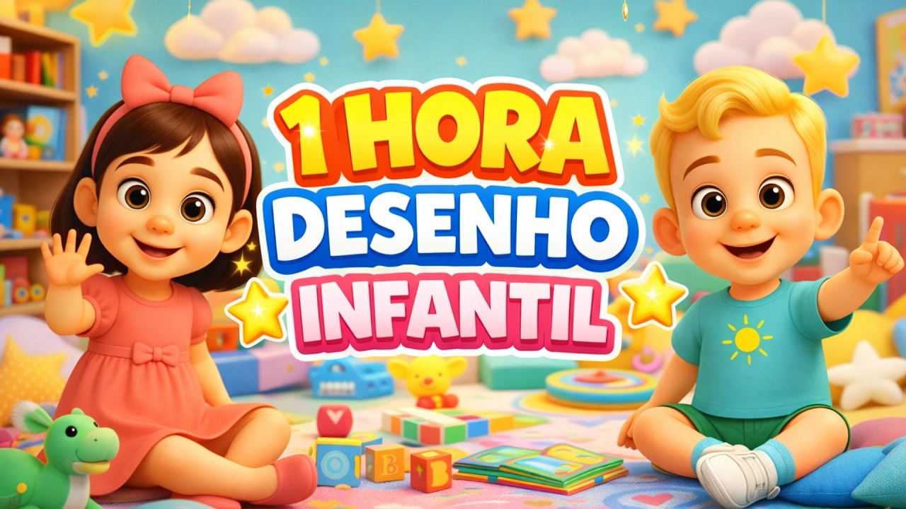1 HORA DE DESENHO + MÚSICAS CRISTÃS ✨ | Conteúdo Infantil com Valores