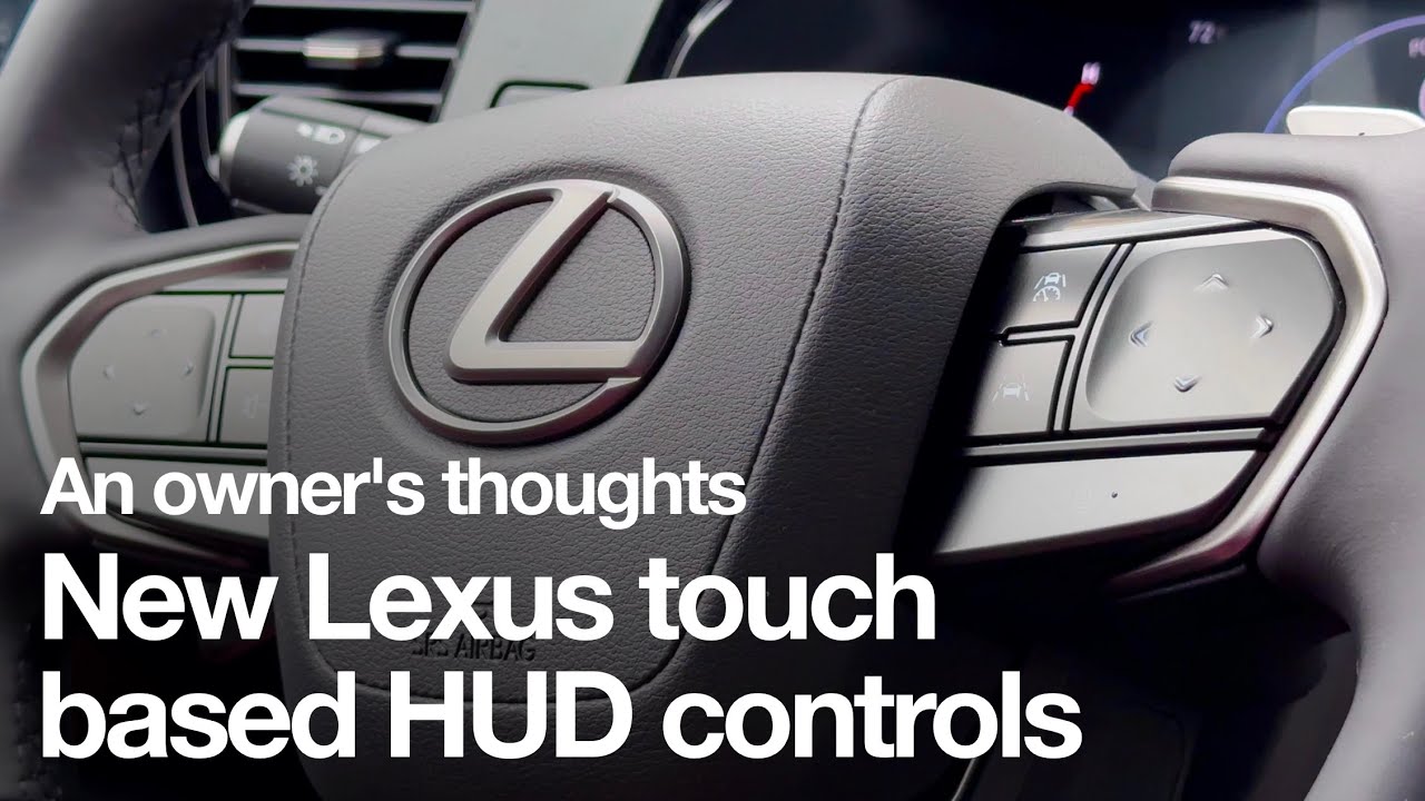 Мнение владельца о сенсорной панели рулевого управления Lexus!