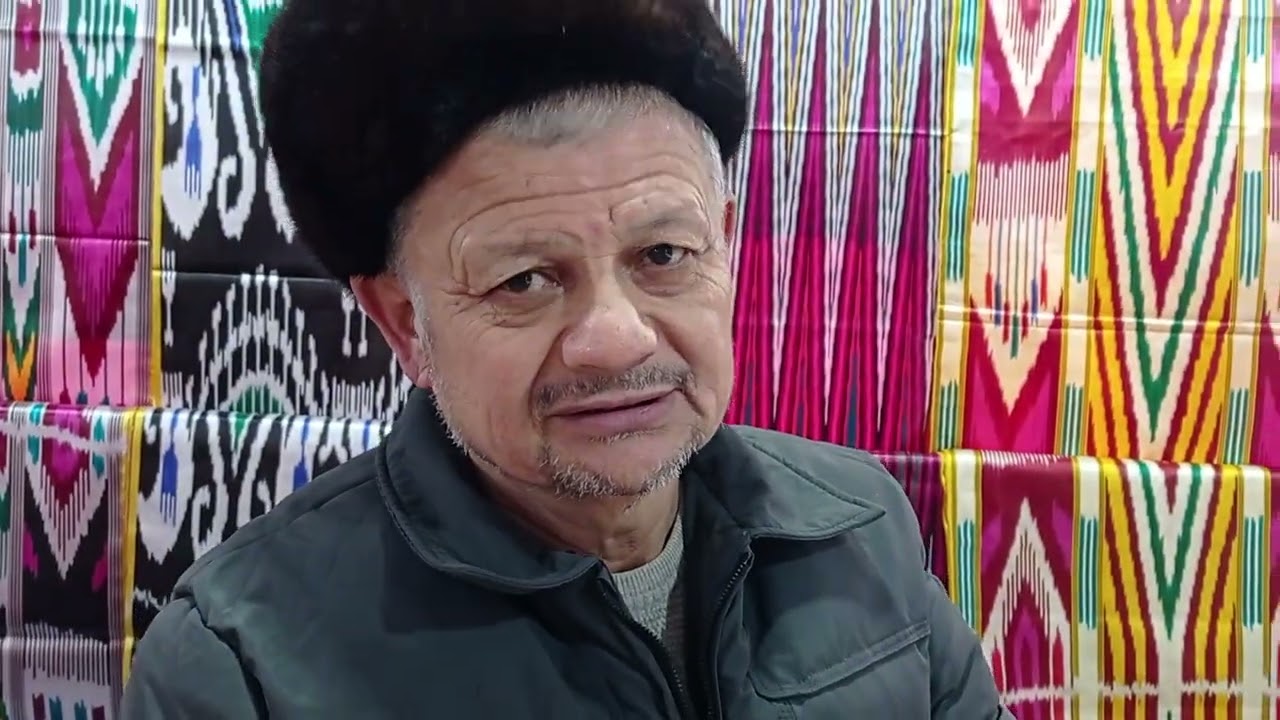 Кумтепа Маргилон Узбекистан  15.01.26г. Атлас газламалар