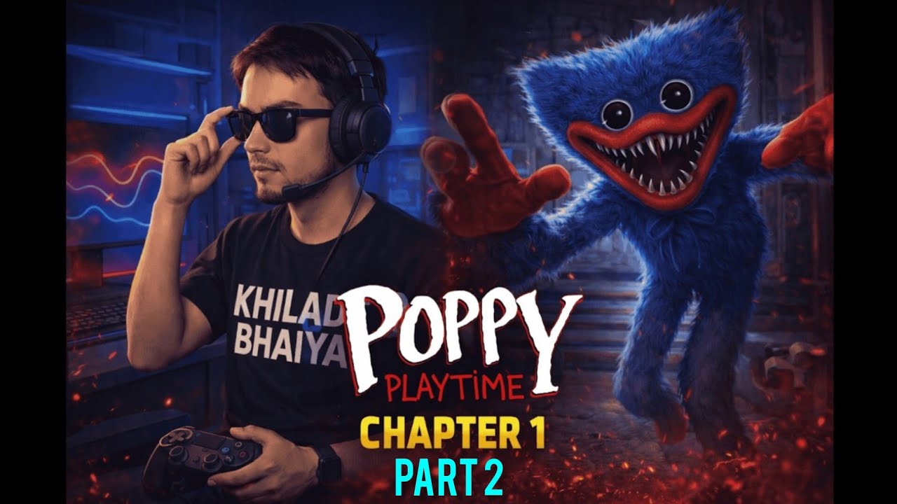 I ESCAPED HUGGY WUGGY: POPPY PLAY TIME - CHAPTER 1: PART 2