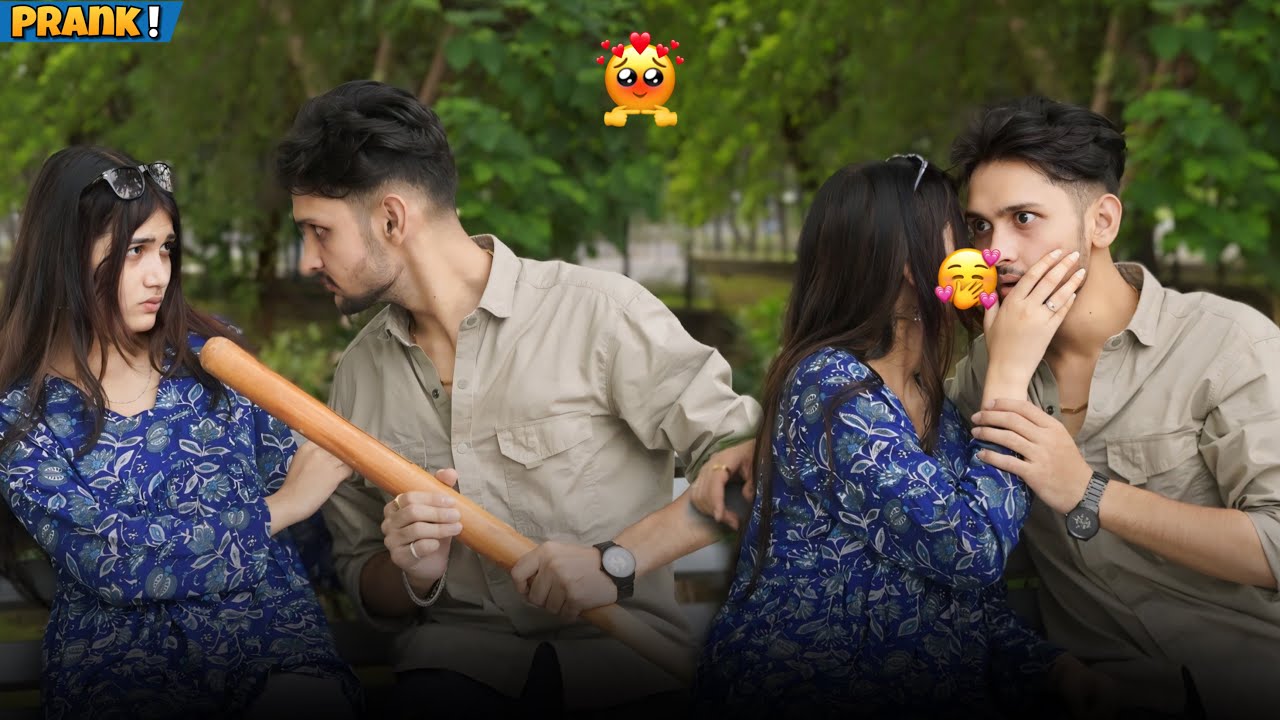 KISSING PRANK ON RUHI 🤭 || सोचा नहीं था ये होगा 😰🥰 || Harshit PrankTv 