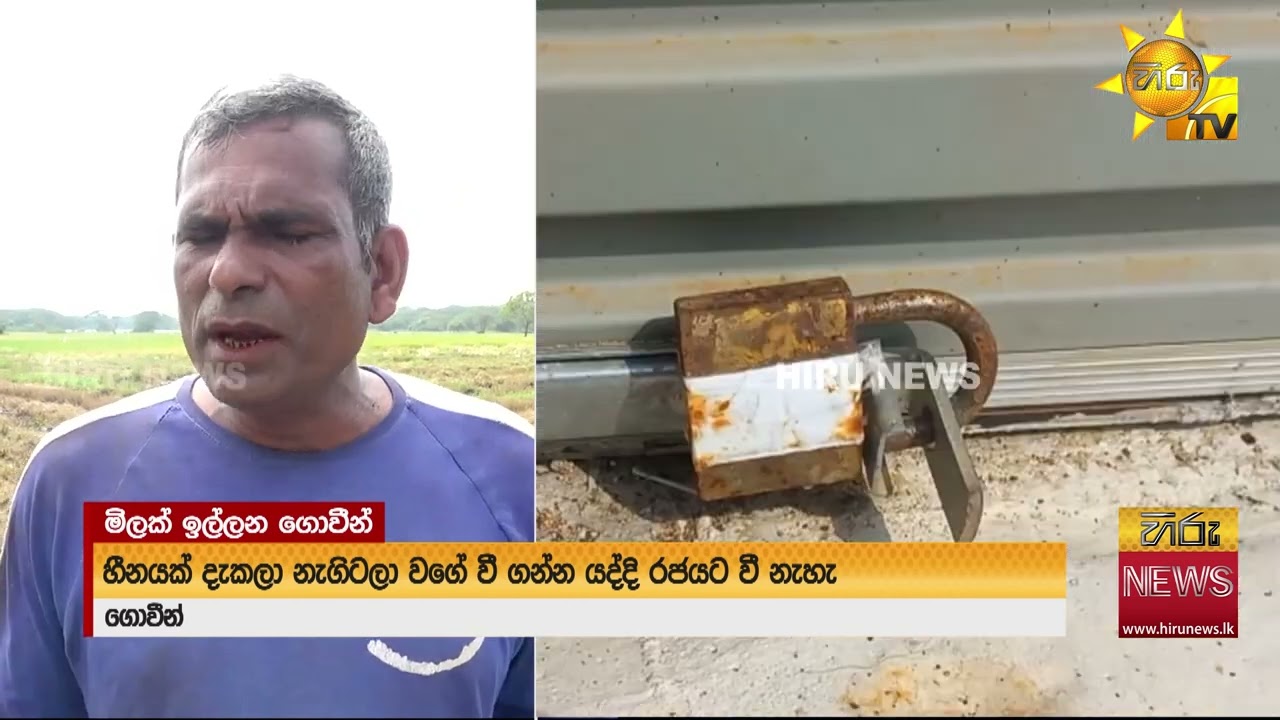අස්වනු මිලදී ගන්න ආණ්ඩුවට නිසි වැඩපිළිවෙලක් නැතැයි චෝදනා - Hiru News