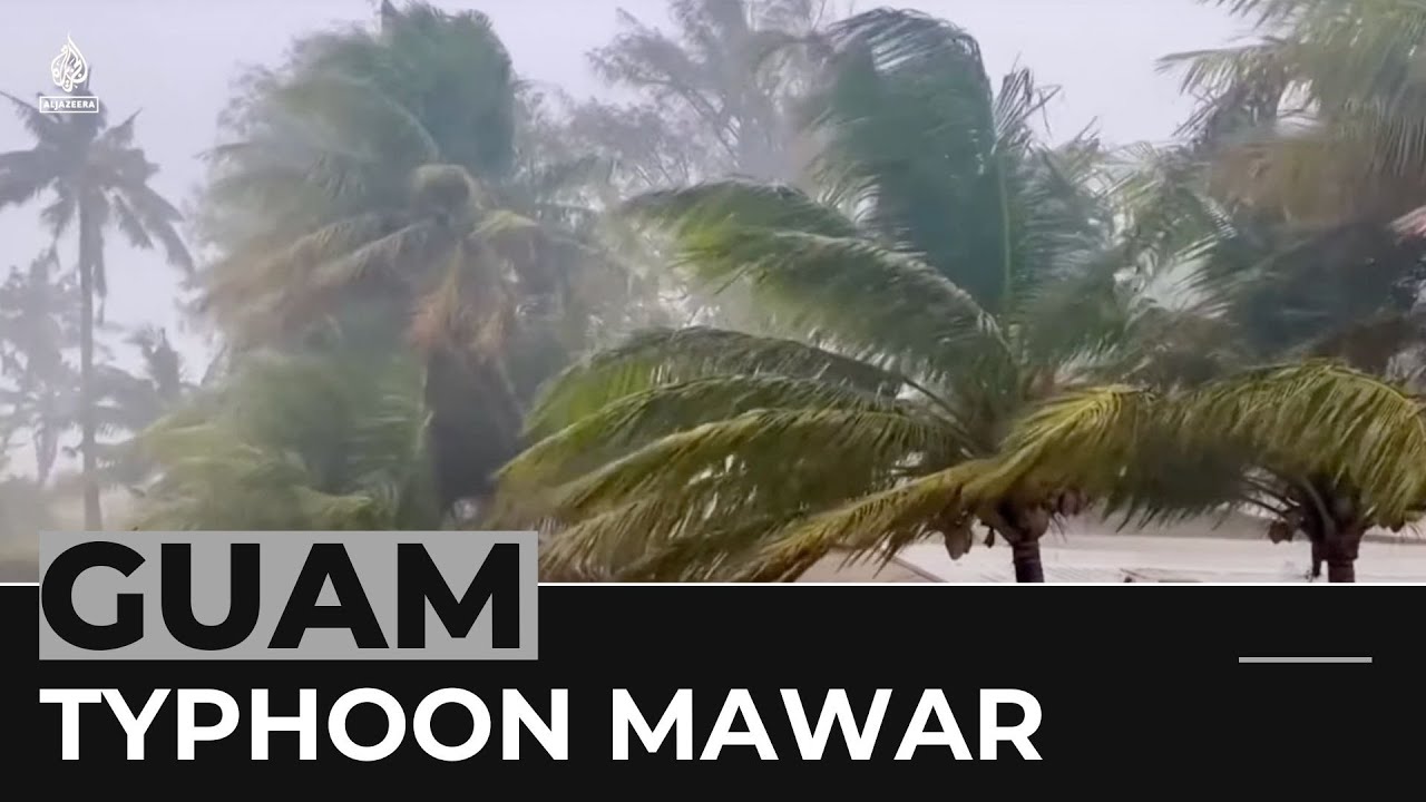 Guam urges evacuation as Typhoon Mawar approaches