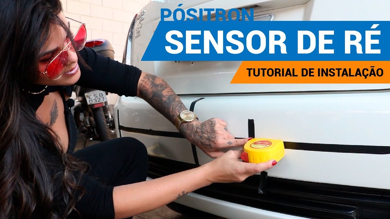 Como Instalar Sensor de Estacionamento / Ré Pósitron - DIY - Canal ClickSound