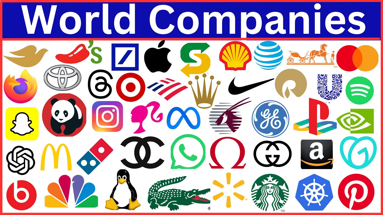 Guess the 200 Company Names From Just the Logo!