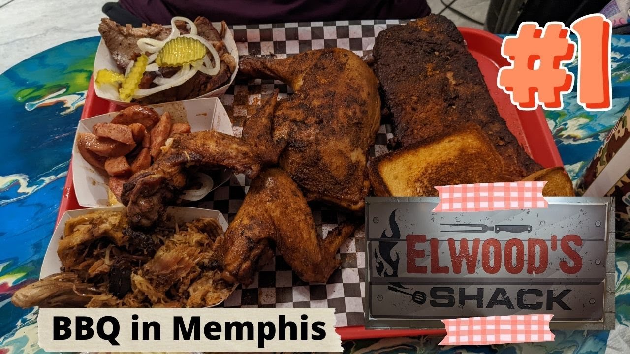 Best BBQ Ribs I have ever had at Elwood's Shack in Memphis, TN - A dining review with 2 visits.