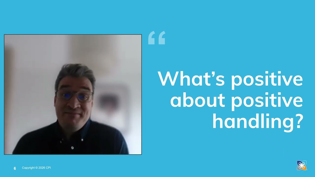 What’s Positive About Positive Handling?