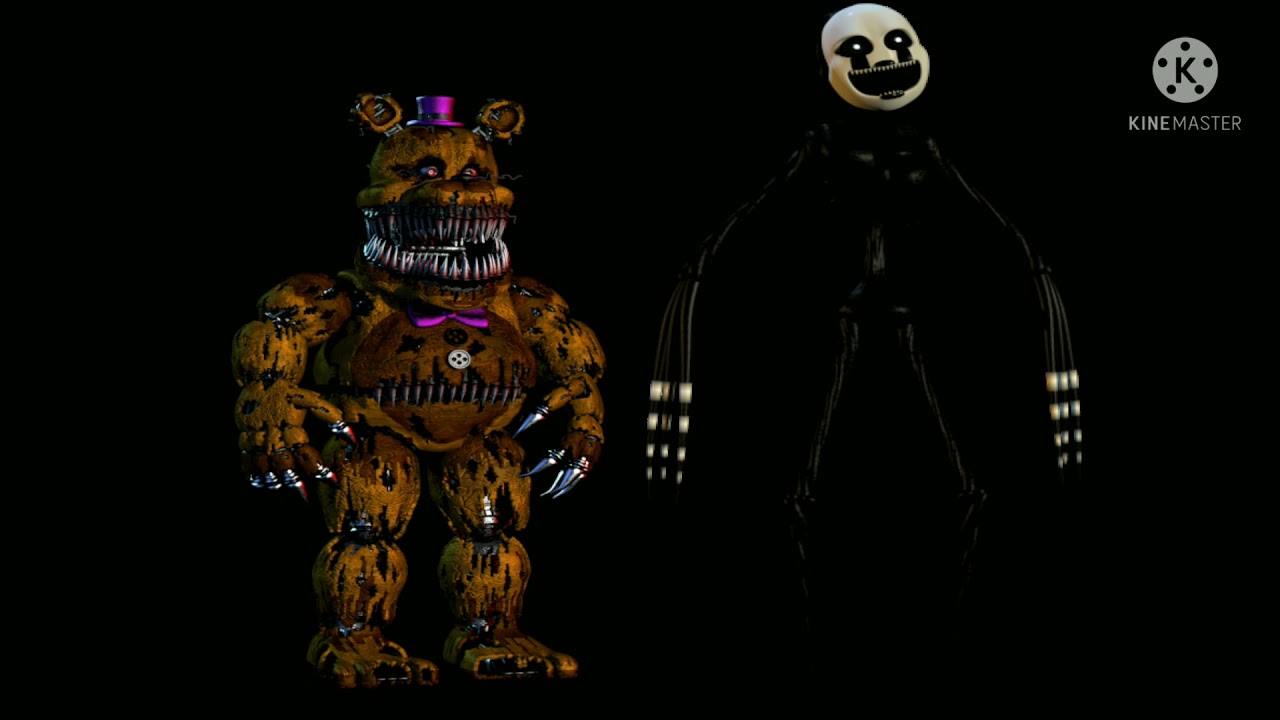Nightmare Fredbear & Nightmarionne Sings Monster Skillet
