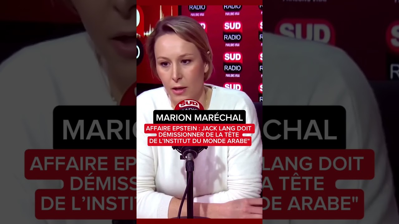 Marion Mar&eacute;chal : 