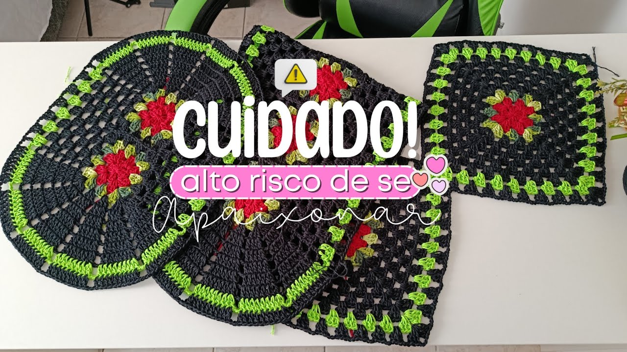 #vlog de crochê passando todos os detalhes da produção e da feira 💫